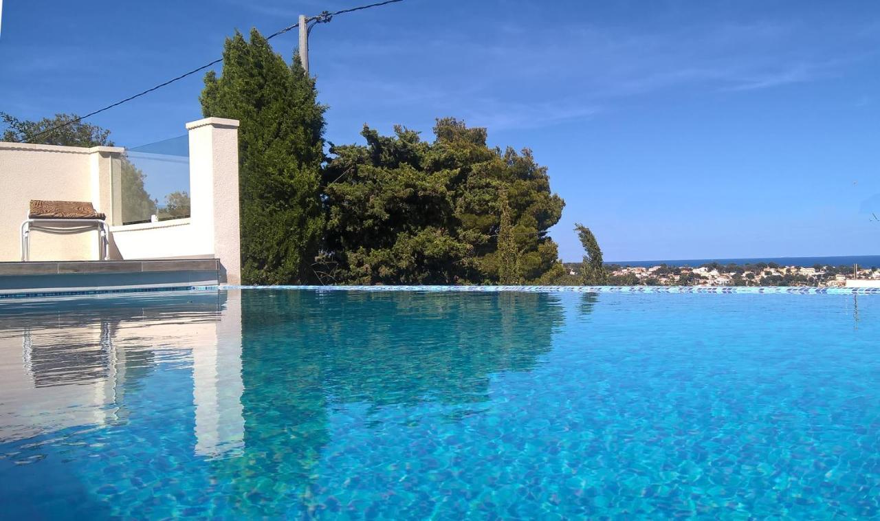 Villa Royale Private Pool Top Of The Hill Superb Views 卡尔佩 外观 照片